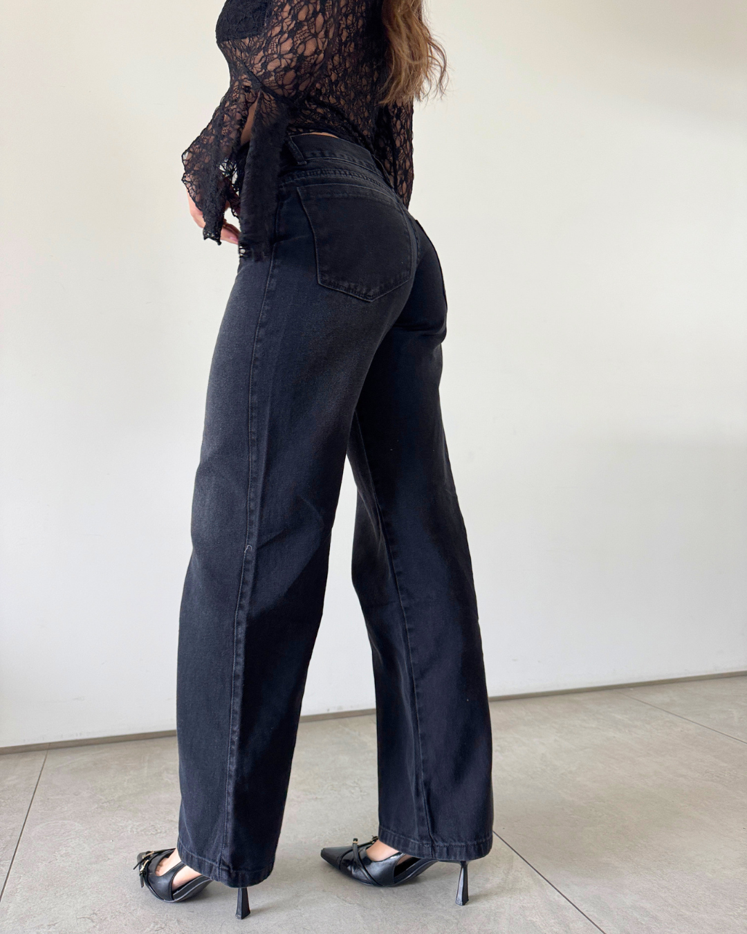 Wide Leg Lola Gris - Imagen 4