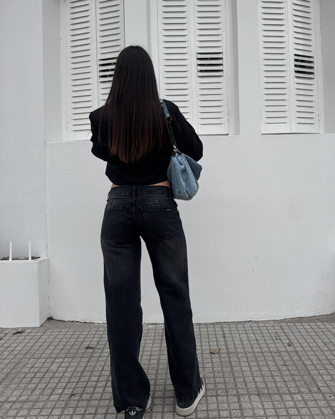 Wide Leg Lola Gris - Imagen 4