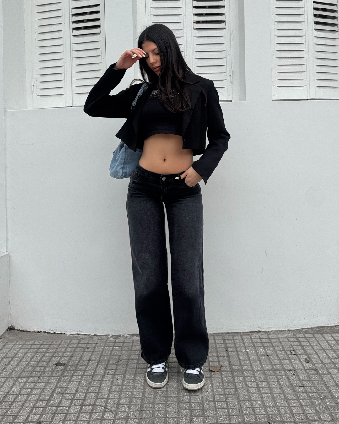Wide Leg Lola Gris - Imagen 2
