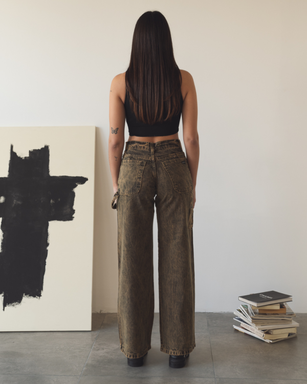 Wide Leg Sasha Oxido - Imagen 3