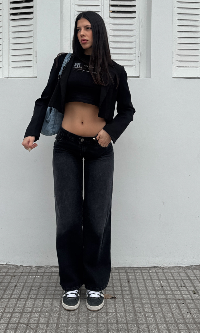 Wide Leg Lola Gris