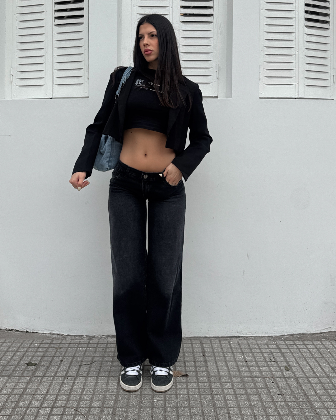 Wide Leg Lola Gris