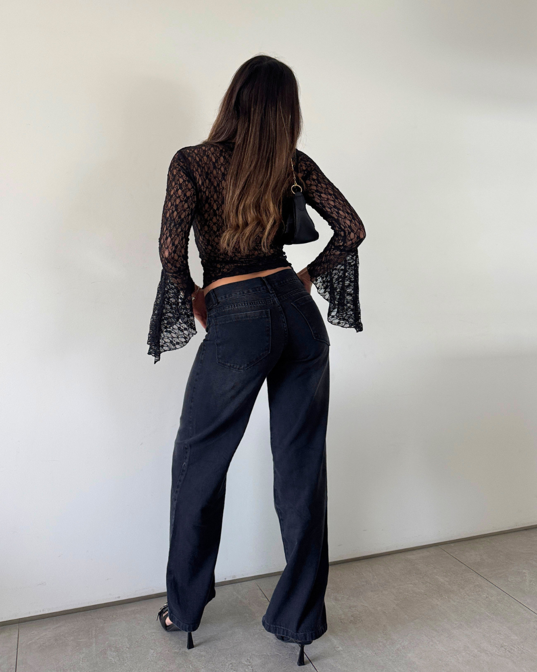 Wide Leg Lola Gris - Imagen 2