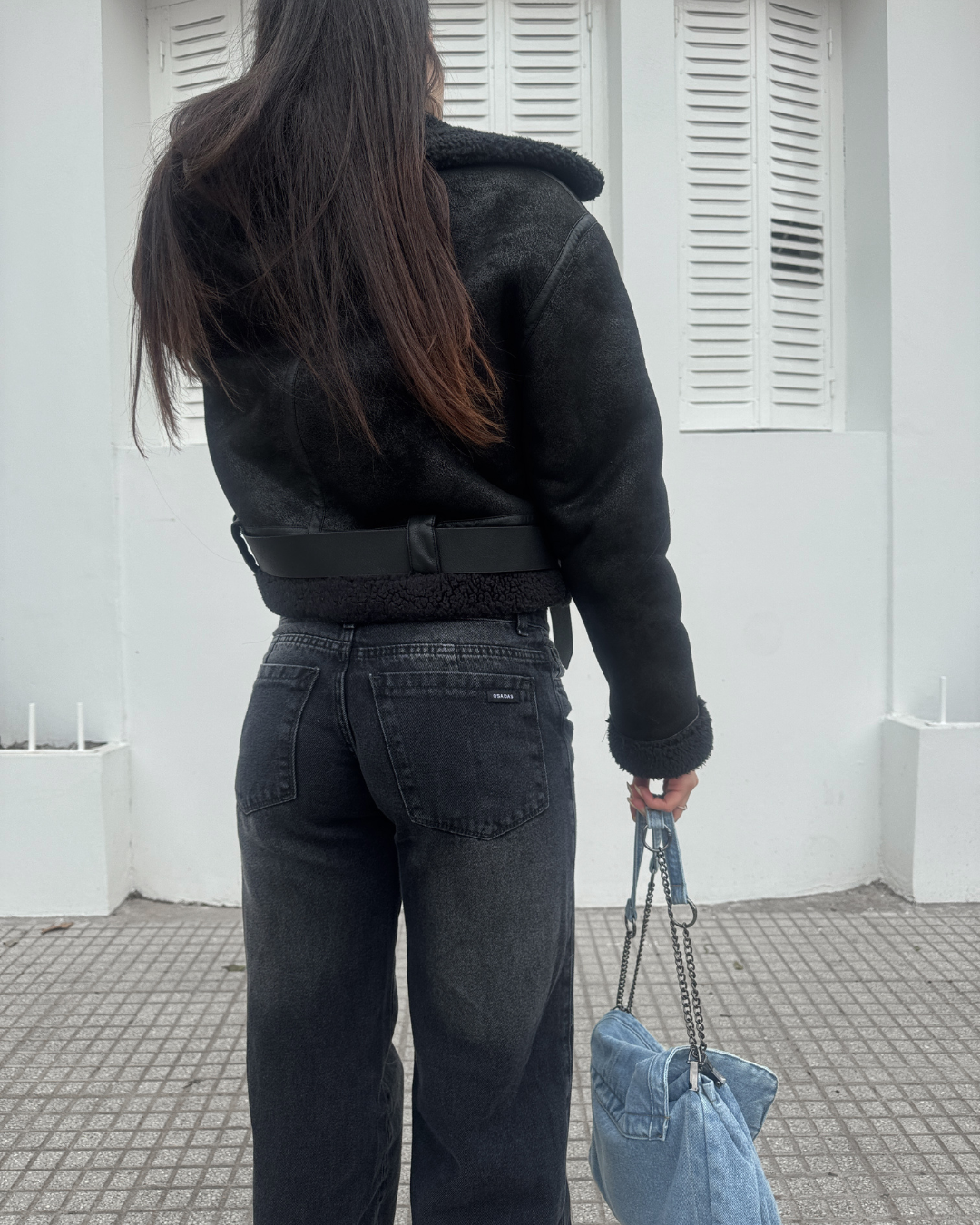 Wide Leg Lola Gris - Imagen 5
