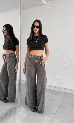 Wide Leg Baggy Trash