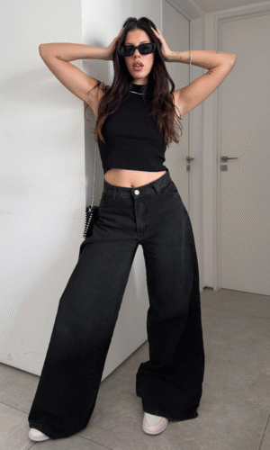 Wide Leg Baggy Cléo